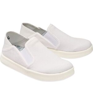 Olukai KI'IHELE'ILI Women's Casual Slip On Shoe Size 8 Cream Off White Casual